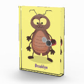 Bloc Photo Drôle drôle de personnage de dessin animé de cafar (Droite)