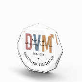 Bloc Photo DVM personnalisé Docteur en médecine vétérinaire C (Droite)