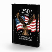 Bloc Photo Eagle and Flag 250 Years of America 1776-2026 (Droite)