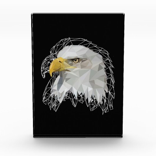 Bloc Photo Eagle Lowpoly (Devant)