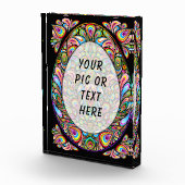 Bloc Photo Easter Egg Psychedelic Design (Droite)