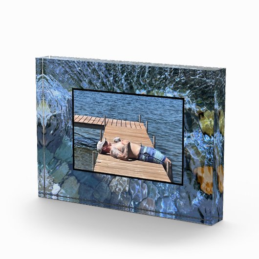 Bloc Photo Eau de ruissellement, ruisseau, vapeur, Pierres so (Droite)