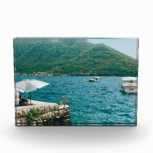 Bloc Photo Eaux turquouises de Perast - Monténégro