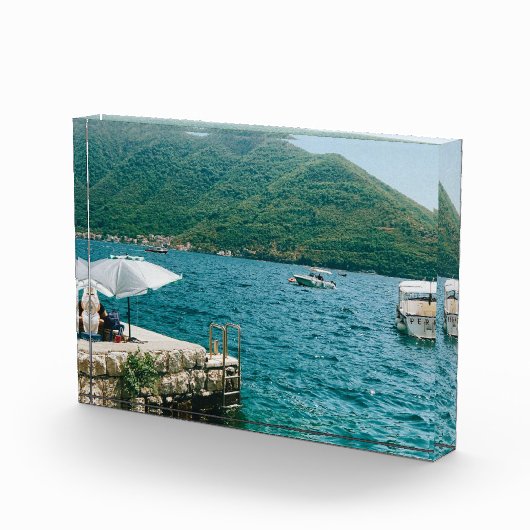 Bloc Photo Eaux turquouises de Perast - Monténégro (Droite)