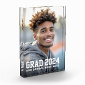 Bloc Photo Ecole de fin d'année ou nom titulaire de la photo (Gauche)