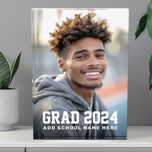 Bloc Photo Ecole de fin d'année ou nom titulaire de la photo