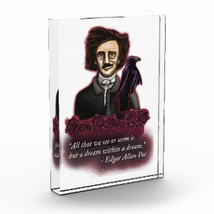 Bloc Photo Edgar Allan Poe, Dark Academia