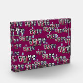 Bloc Photo Élégance dans l'harmonie débordante : "찰 랑 찰 랑"cha (Gauche)