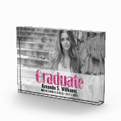 Bloc Photo Élégant Chic Parties scintillant Graduation (Droite)