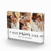 Bloc Photo Elegant Handwritten Script Mother’s Day Keepsake (Droite)