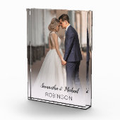 Bloc Photo Élégant Mariage personnalisé (Droite)