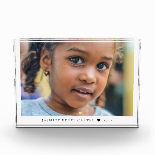 Bloc Photo Elegant Modern Photo Block (Devant)