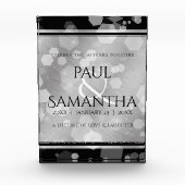 Bloc Photo Élégante fête du 10e anniversaire du Mariage de Ti (Devant)