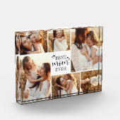 Bloc Photo Elégante Meilleure Maman Chaque Jour Typographie B (Gauche)