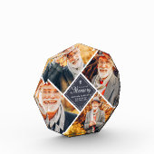 Bloc Photo En Mémoire Amoureuse Croix moderne multi-Modèle ph (Gauche)