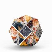 Bloc Photo En Mémoire Amoureuse Croix moderne multi-Modèle ph (Devant)