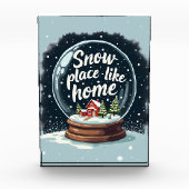 Bloc Photo Enneigement comme maison vacances Citation (Devant)