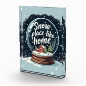 Bloc Photo Enneigement comme maison vacances Citation (Droite)