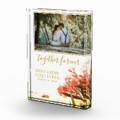 Bloc Photo Ensemble pour toujours Script Oleander Floral Mari (Droite)