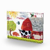 Bloc Photo Eric Carle | Paysage coloré (Droite)