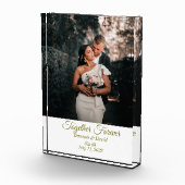 Bloc photo et nom du Mariage fiançailles (Droite)