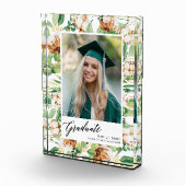 Bloc Photo Eucalyptus Floral Verdure Script Graduation (Droite)