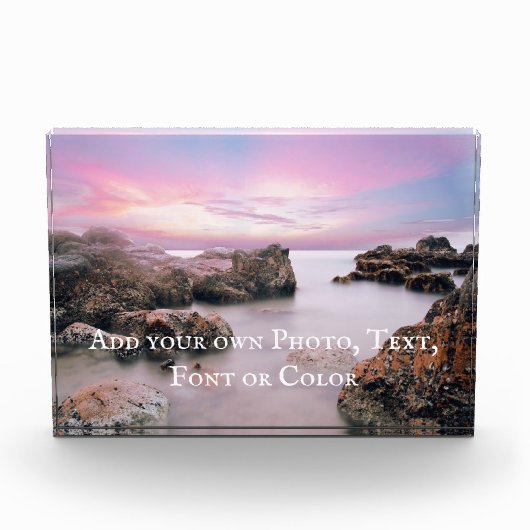 Bloc Photo Exemple : Personnalisez en ajoutant votre propre i (Devant)