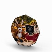 Bloc Photo Faire-part de grossesse de Noël (Droite)