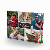 Bloc Photo Famille Monogramme Photo Collage (Droite)