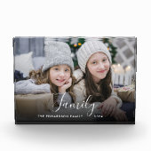 Bloc Photo Famille photo nom de famille (Devant)