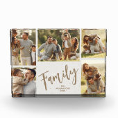 Bloc Photo Family Five Photos Collage Photo Block (Devant)