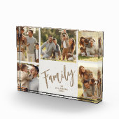 Bloc Photo Family Five Photos Collage Photo Block (Droite)