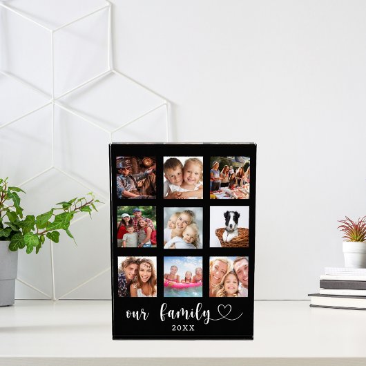Bloc Photo Family photo collage black 