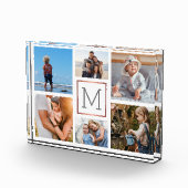 Bloc Photo Family Photo Collage Monogram (Droite)