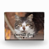 Bloc Photo Favori Floof Pet Memorial Photo (Devant)