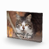 Bloc Photo Favori Floof Pet Memorial Photo (Droite)
