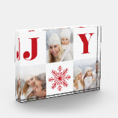 Bloc Photo Festive Joy Holiday Photo Collage Block (Gauche)