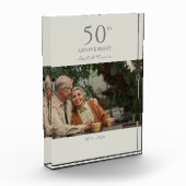 Bloc Photo Fête de mariage personnalisée minimaliste moderne (Gauche)