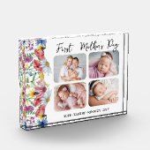 Bloc Photo Fête des mères du Fleur sauvage rustique 4 Photo (Gauche)