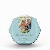 Bloc Photo Fête des pères photo Arch moderne | TURQUOISE (Devant)