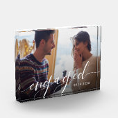 Bloc Photo Fiançailles photo moderne Keepsaké (Gauche)