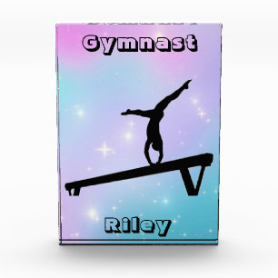 Bloc Photo Filles Gymnaste Gymnastique Balayage