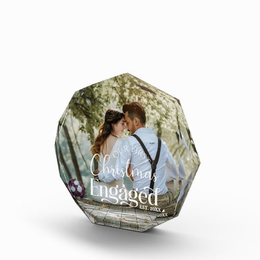 Bloc Photo First Christmas Engaged (Droite)