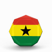 Bloc Photo Flag du Ghana (Devant)