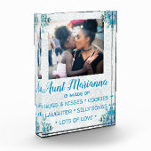 Bloc Photo Fleur "De quoi la tante est faite" (Gauche)