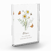 Bloc Photo Fleur du mois de naissance de Narcisse (Gauche)
