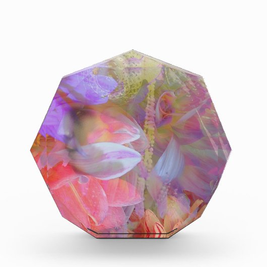 Bloc Photo Fleur Fée Double exposition Imaginaire Art (Devant)