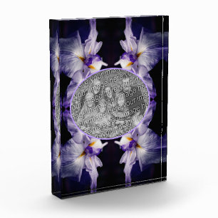 Bloc Photo Fleur Iris Japonaise Créez votre propre