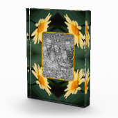 Bloc Photo Fleur marguerite Jaune Ajouter votre propre (Droite)