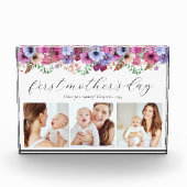 Bloc Photo Fleur Première Fête des Mères Trois (Devant)